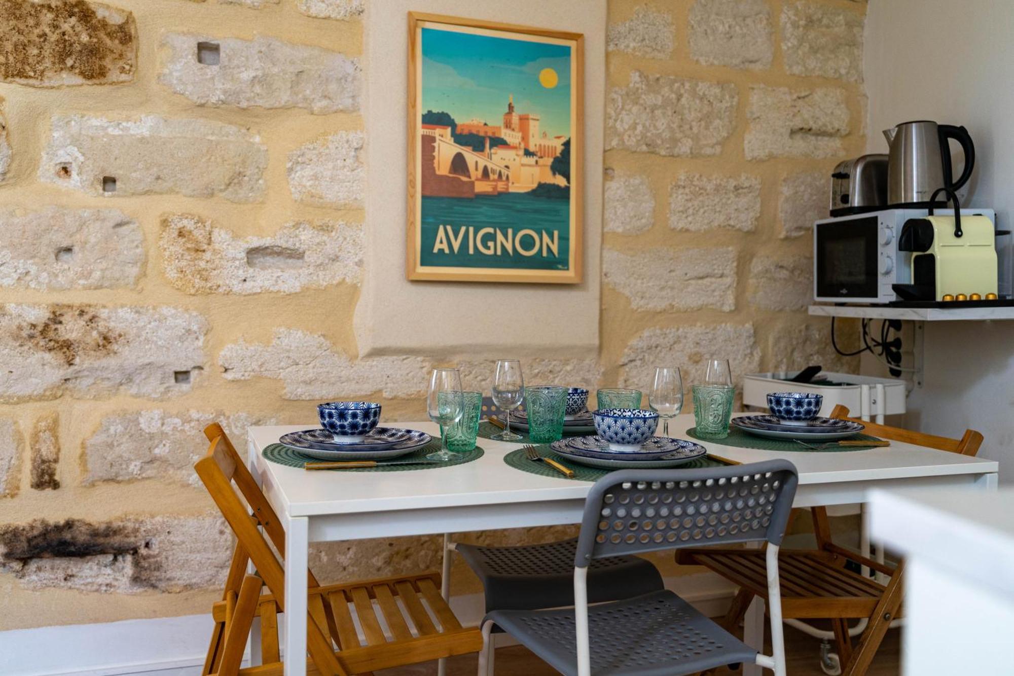 Apartamento A L'Ombre Des Papes Aviñón Exterior foto